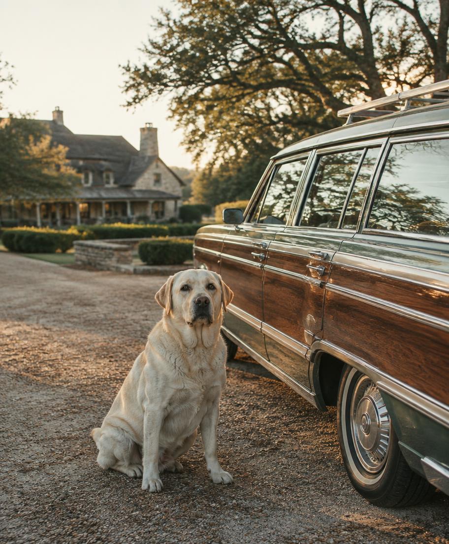 Duke, a English Labrador