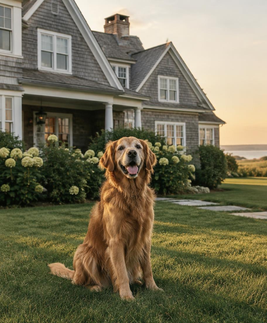 Winston, a Golden Retriever